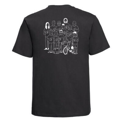 Oche Ness Illustrated T - Black Heavyweight  Thumbnail