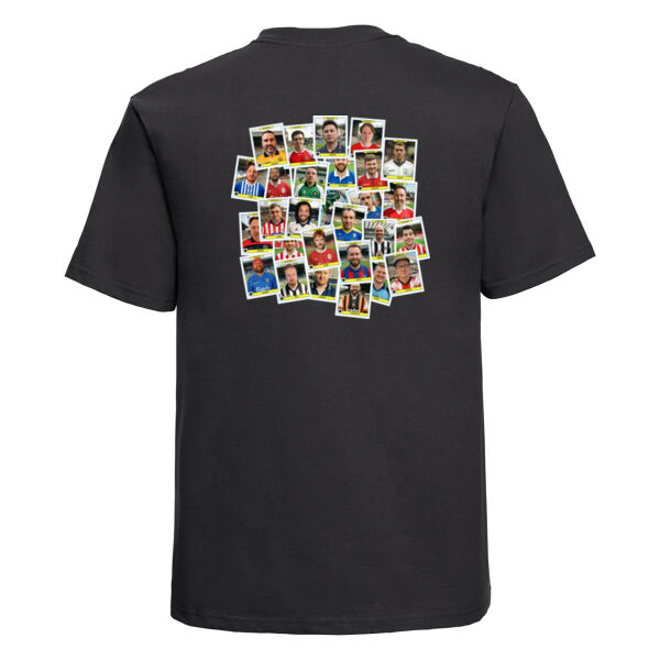 Oche Ness Football Sticker T - Black Heavyweight Thumbnail