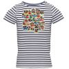 Women's Marinière coastal short sleeve tee Thumbnail